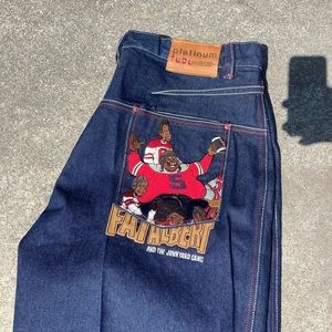 Vintage Fubu Platinum Jean Pants